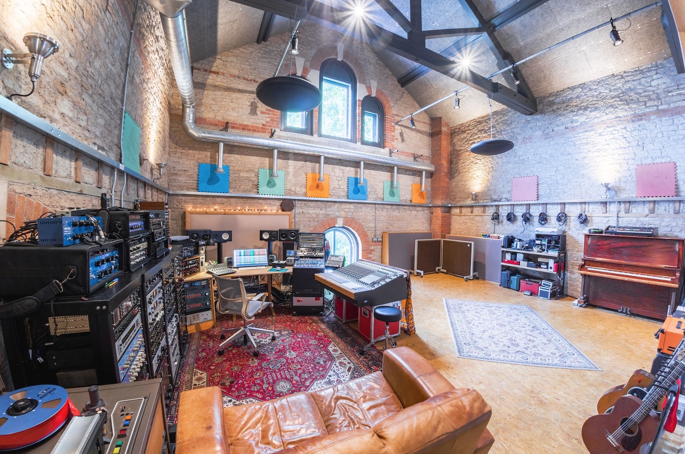 Photo of the existing Bert Jansch Studio, which is well-used but due to the challenges of converting an existing building, is not accessible to all.